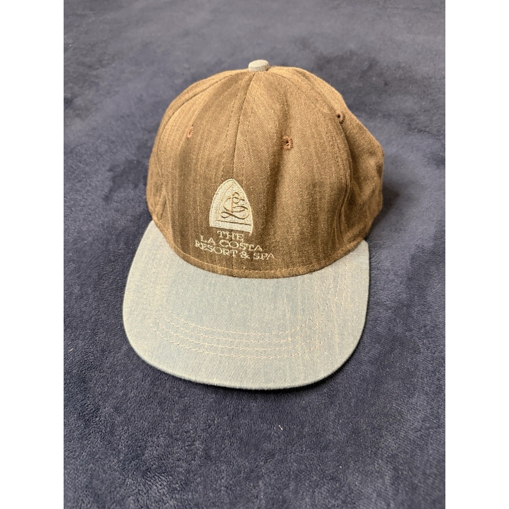 La Costa Resort And Spa Adjustable Baseball Cap Imperial Headwear Vtg Gray Hat